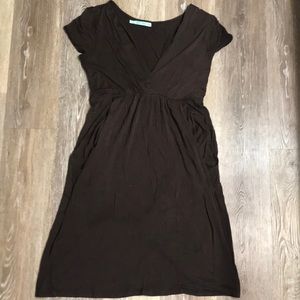 Dark grey t-shirt dress from Maurices